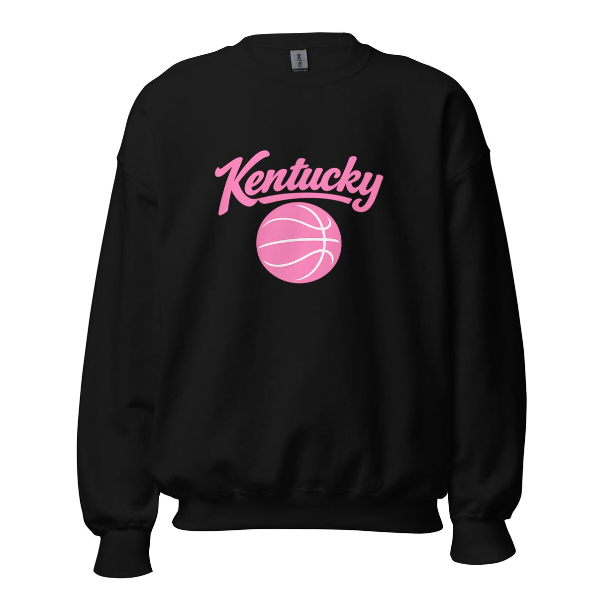 Kentucky Script Basketball Sweatshirt | Pink Design | Classic Fleece - Bluegrass Elite Apparel LLC
