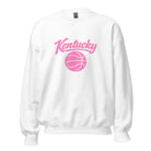 Kentucky Script Basketball Sweatshirt | Pink Design | Classic Fleece - Bluegrass Elite Apparel LLC