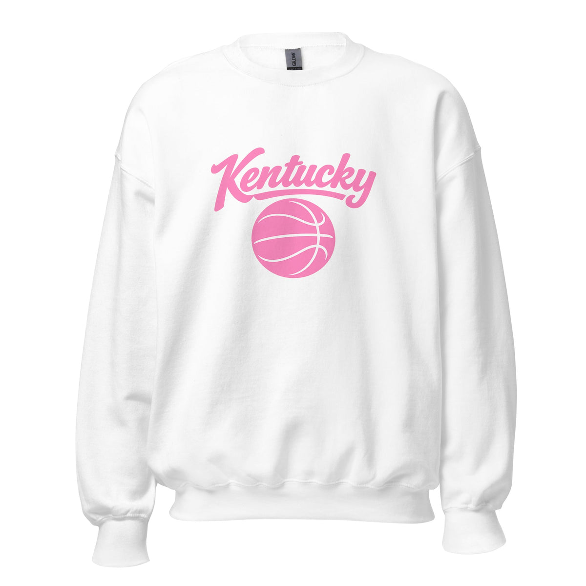 Kentucky Script Basketball Sweatshirt | Pink Design | Classic Fleece - Bluegrass Elite Apparel LLC
