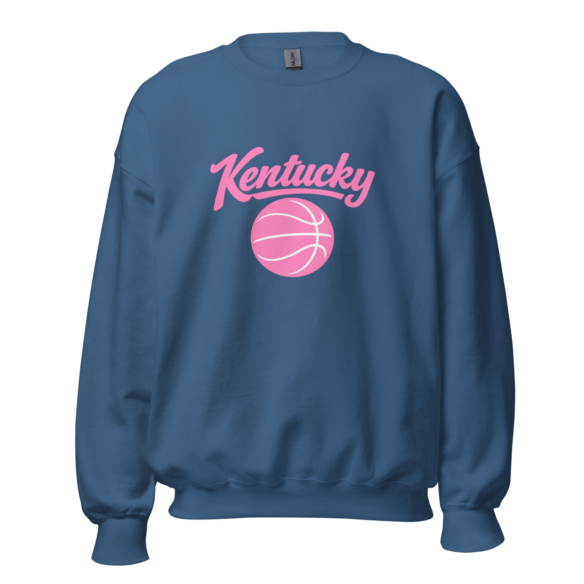 Kentucky Script Basketball Sweatshirt | Pink Design | Classic Fleece - Bluegrass Elite Apparel LLC