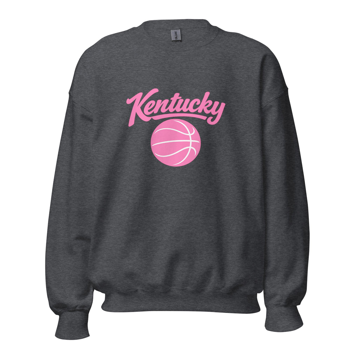Kentucky Script Basketball Sweatshirt | Pink Design | Classic Fleece - Bluegrass Elite Apparel LLC