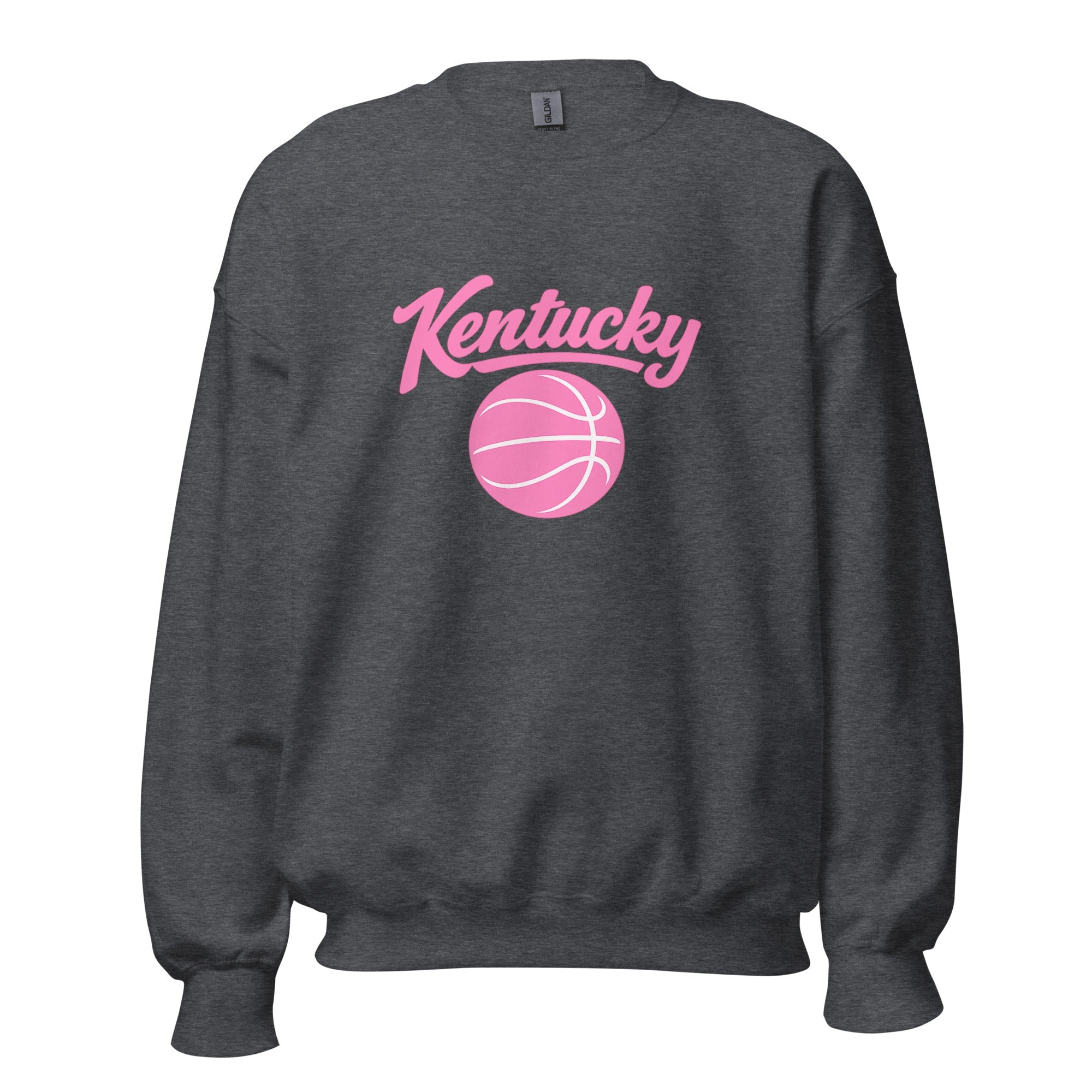 Kentucky Script Basketball Sweatshirt | Pink Design | Classic Fleece - Bluegrass Elite Apparel LLC
