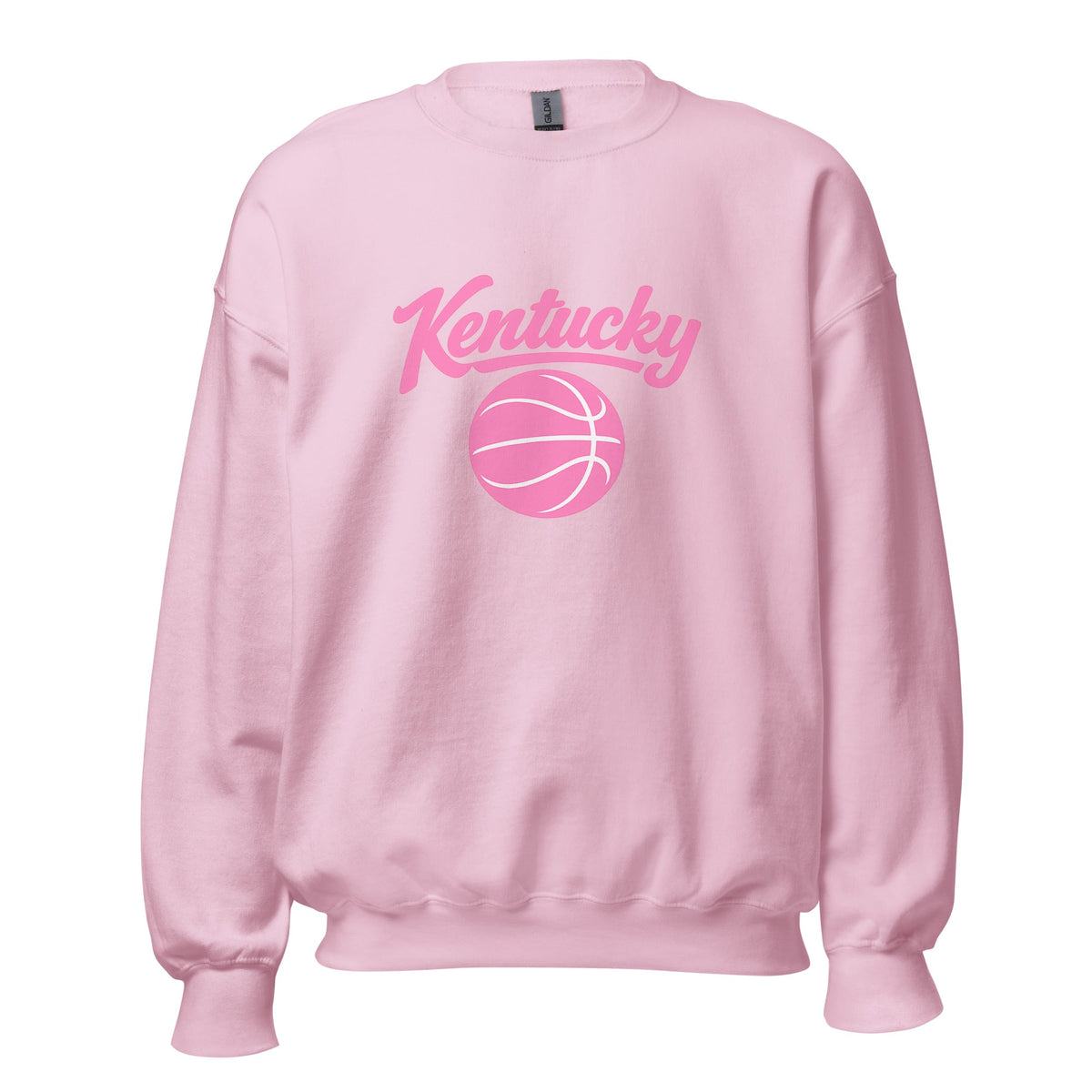 Kentucky Script Basketball Sweatshirt | Pink Design | Classic Fleece - Bluegrass Elite Apparel LLC