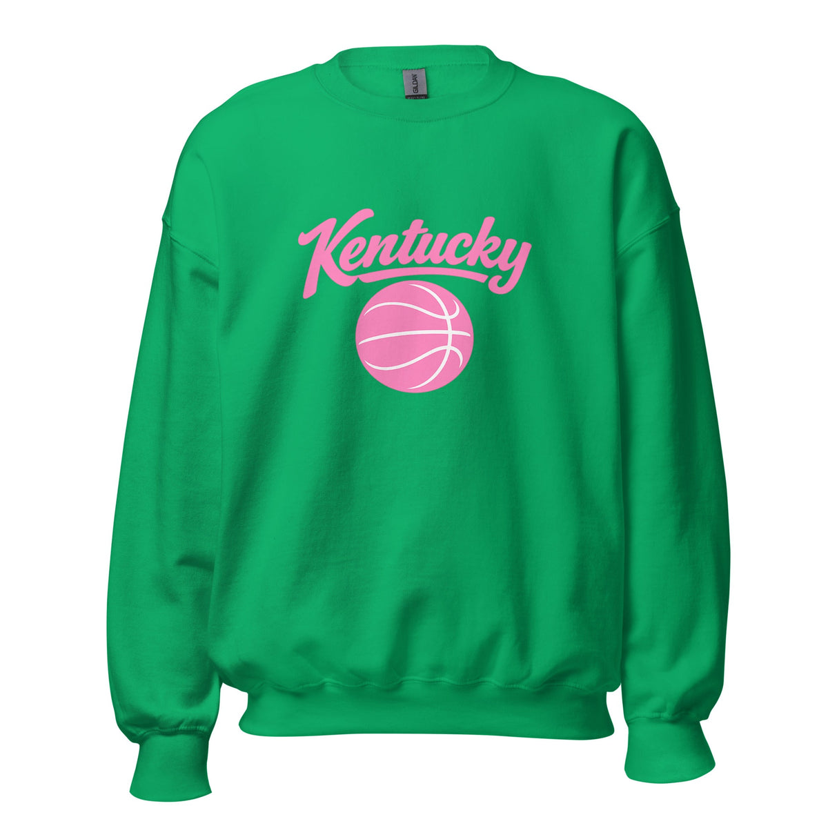 Kentucky Script Basketball Sweatshirt | Pink Design | Classic Fleece - Bluegrass Elite Apparel LLC