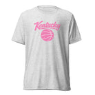 Kentucky Script Basketball T-Shirt | Pink Design | Elite Tri - Blend - Bluegrass Elite Apparel LLC