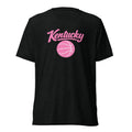 Kentucky Script Basketball T-Shirt | Pink Design | Elite Tri - Blend - Bluegrass Elite Apparel LLC