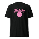 Kentucky Script Basketball T-Shirt | Pink Design | Elite Tri - Blend - Bluegrass Elite Apparel LLC