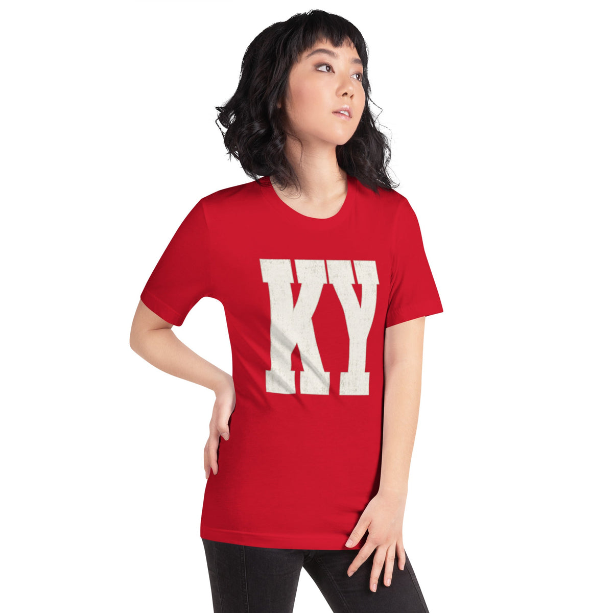Kentucky Script Block Tee - Bluegrass Elite Apparel LLC