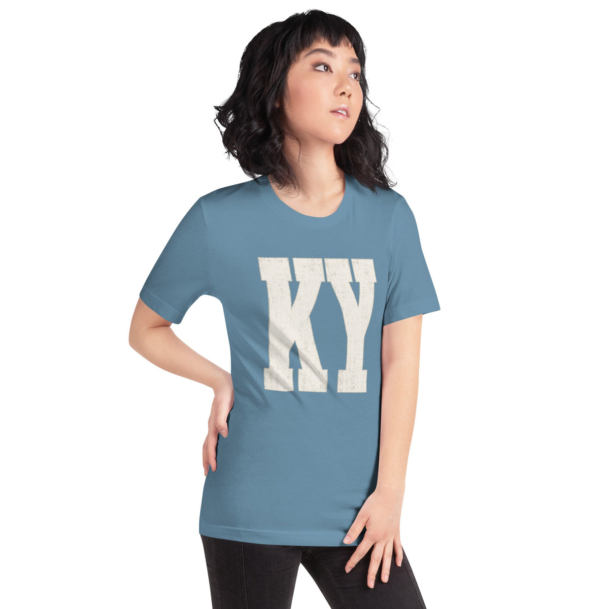 Kentucky Script Block Tee - Bluegrass Elite Apparel LLC