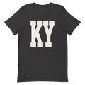Kentucky Script Block Tee | Vintage Letter Design | Classic - Bluegrass Elite Apparel LLC