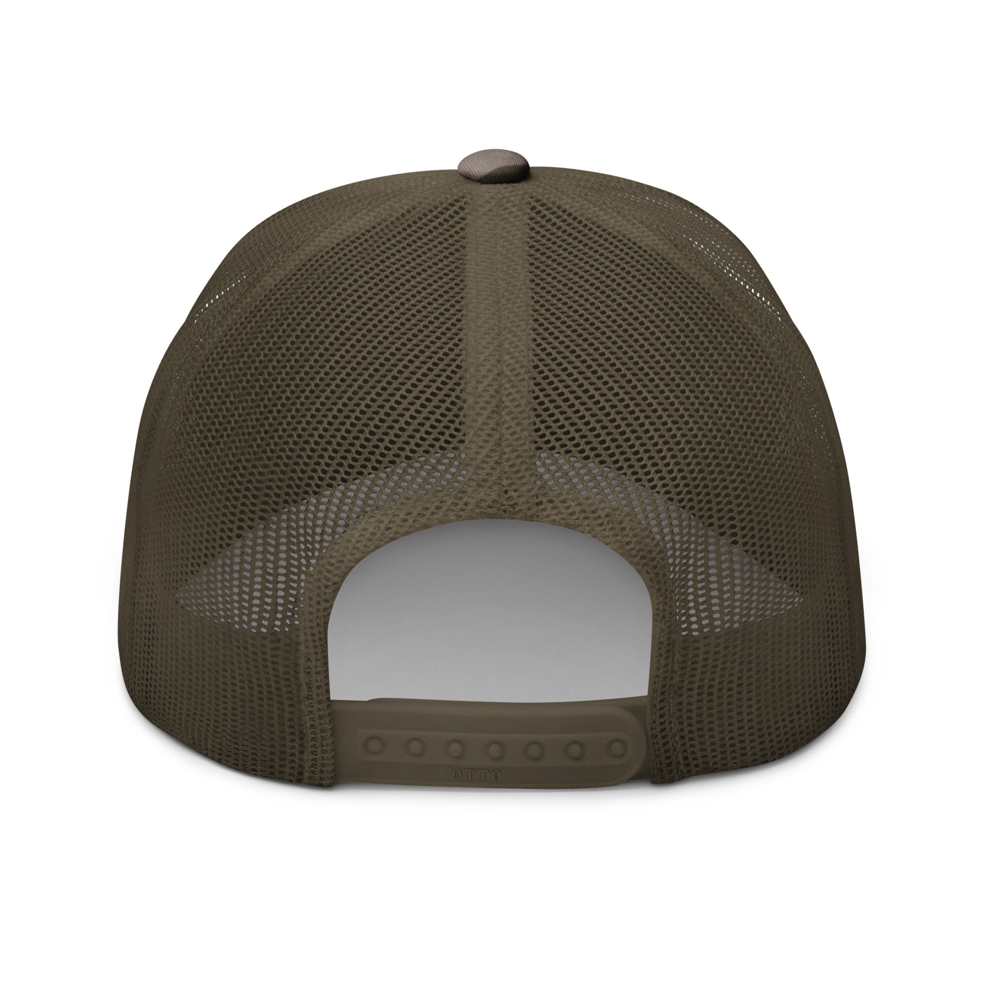 Kentucky Script Camo Trucker Hat | Classic Woodland Mesh Cap - Bluegrass Elite Apparel LLC