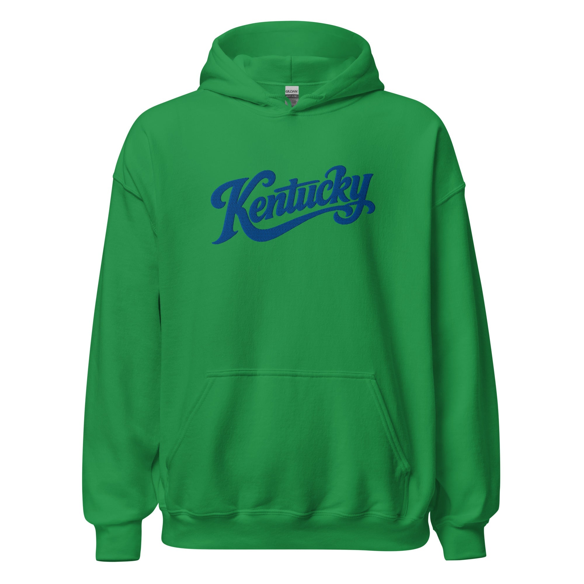 Kentucky Script Embroidered Hoodie | Bluegrass Heritage Pullover - Bluegrass Elite Apparel LLC