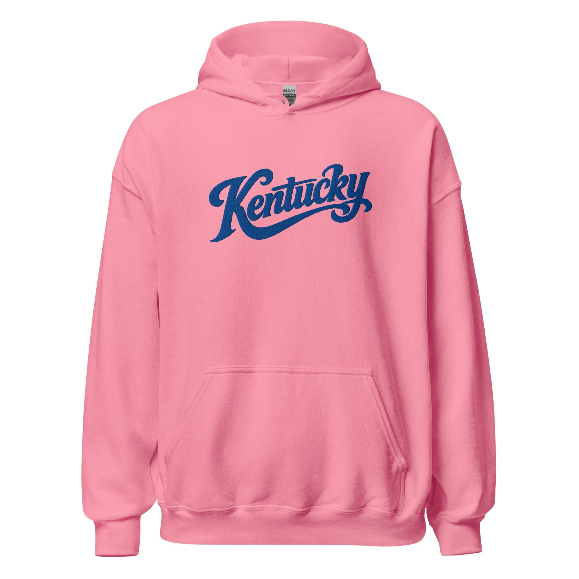 Kentucky Script Embroidered Hoodie | Bluegrass Heritage Pullover - Bluegrass Elite Apparel LLC
