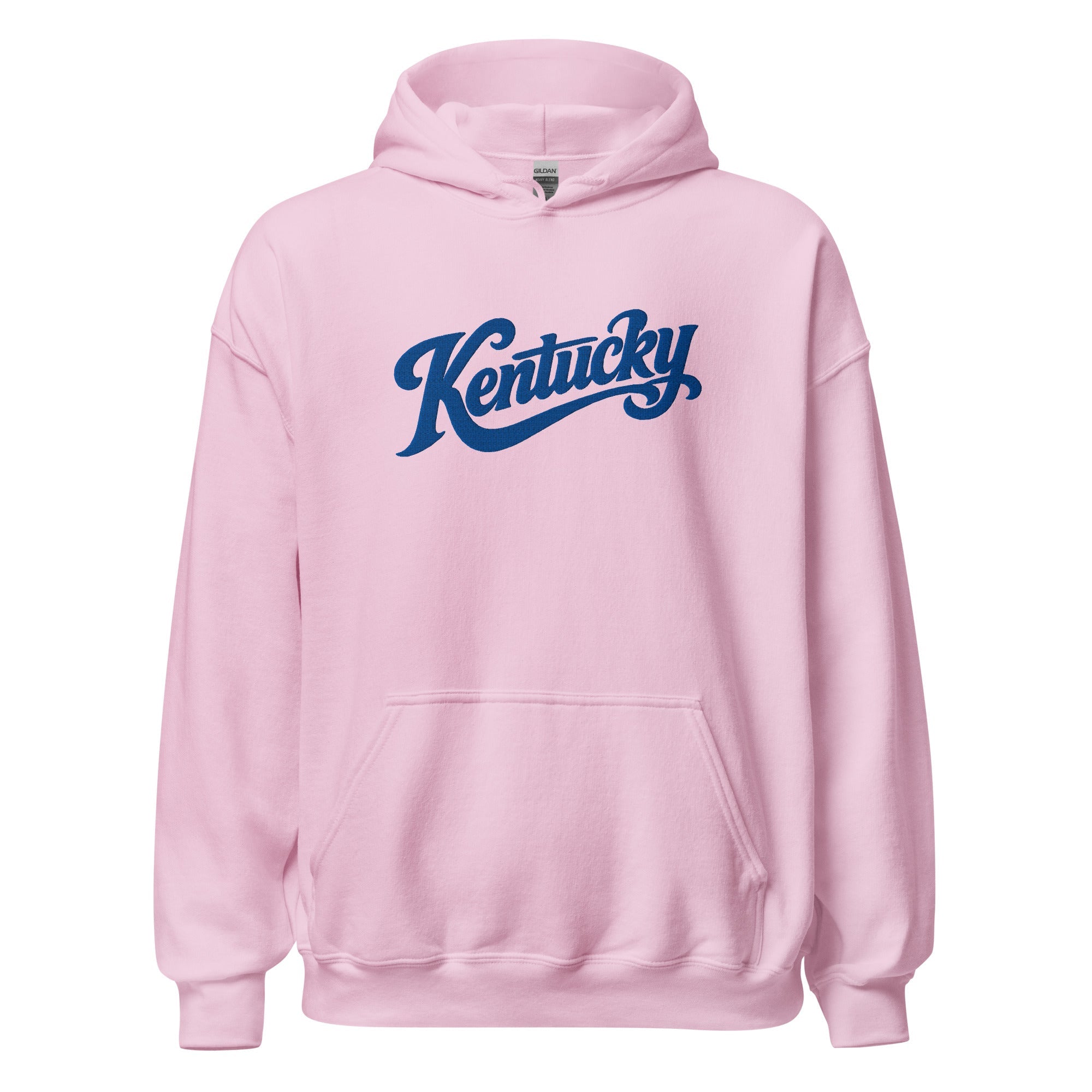Kentucky Script Embroidered Hoodie | Bluegrass Heritage Pullover - Bluegrass Elite Apparel LLC