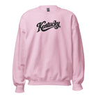 Kentucky Script Embroidered Sweatshirt | Black Stitch Bluegrass Crewneck - Bluegrass Elite Apparel LLC