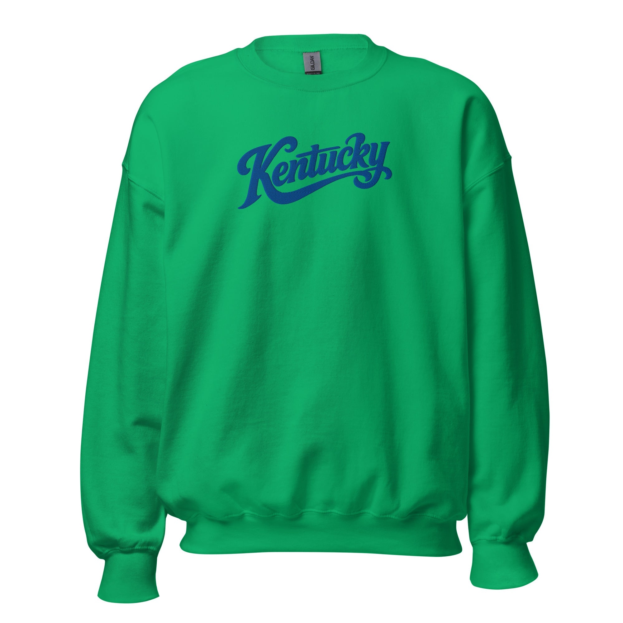 Kentucky Script Embroidered Sweatshirt | Bluegrass Heritage Crewneck - Bluegrass Elite Apparel LLC
