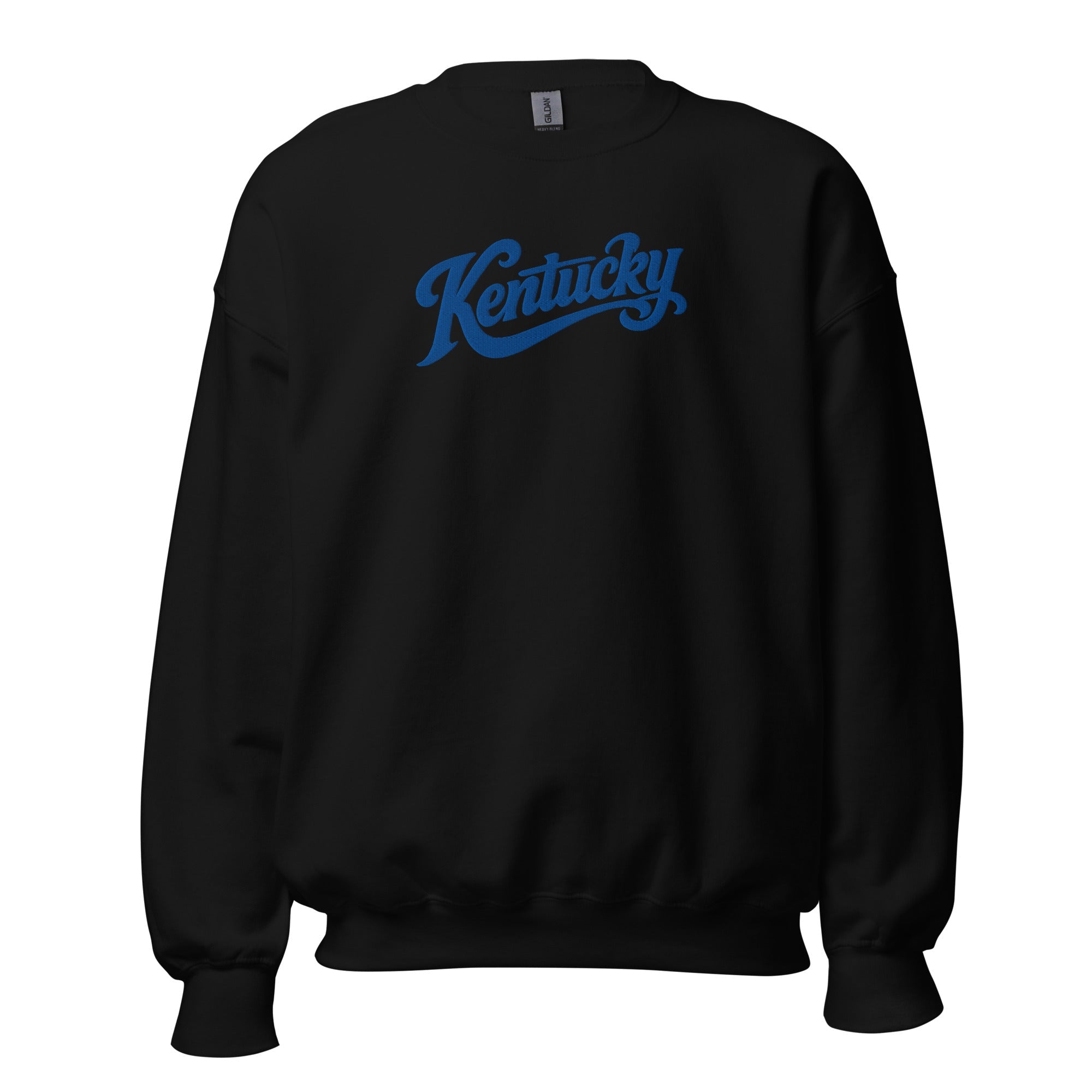 Kentucky Script Embroidered Sweatshirt | Bluegrass Heritage Crewneck - Bluegrass Elite Apparel LLC