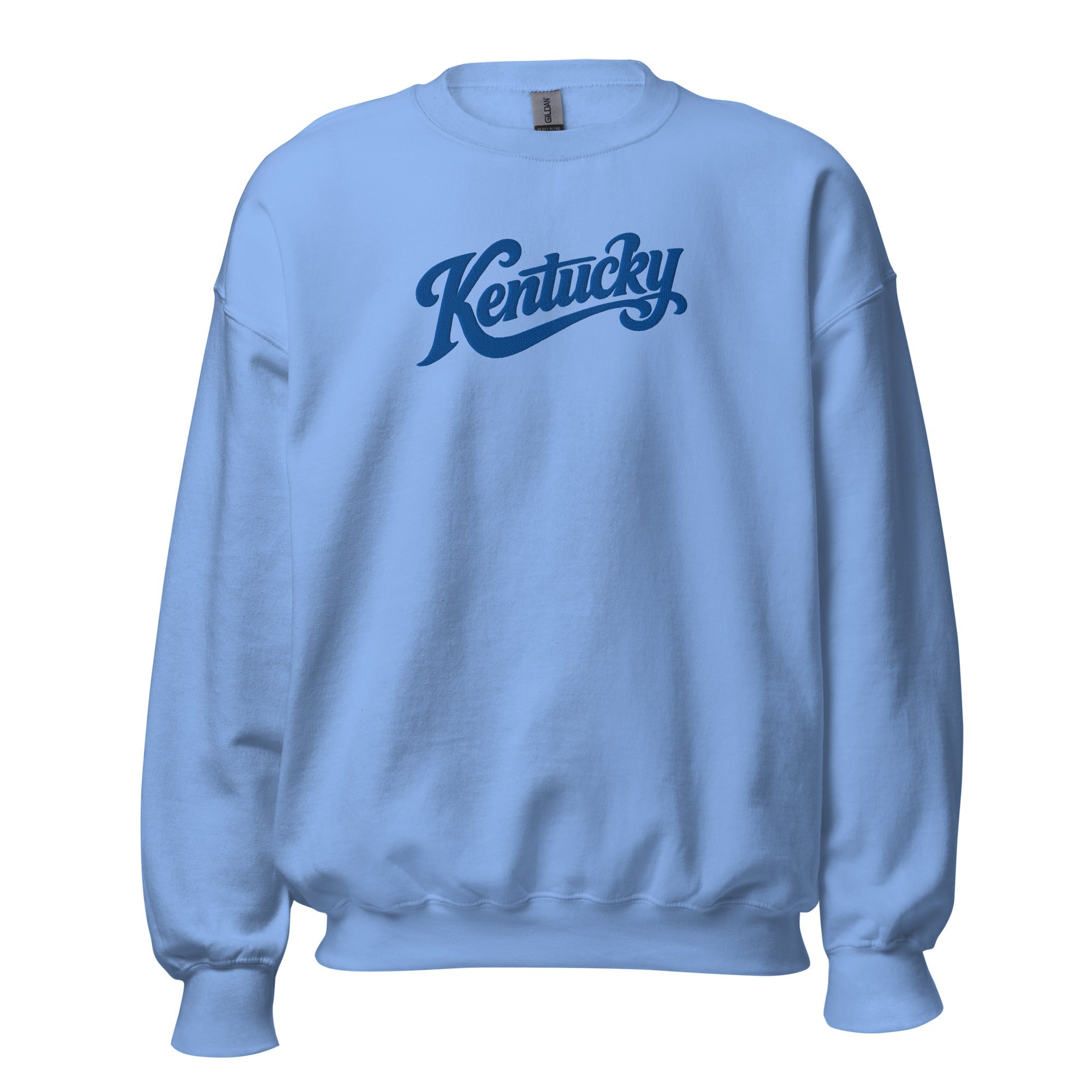 Kentucky Script Embroidered Sweatshirt | Bluegrass Heritage Crewneck - Bluegrass Elite Apparel LLC