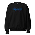 Kentucky Script Embroidered Sweatshirt | Heritage Thin Line Crewneck - Bluegrass Elite Apparel LLC