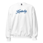 Kentucky Script Embroidered Sweatshirt | Heritage Thin Line Crewneck - Bluegrass Elite Apparel LLC