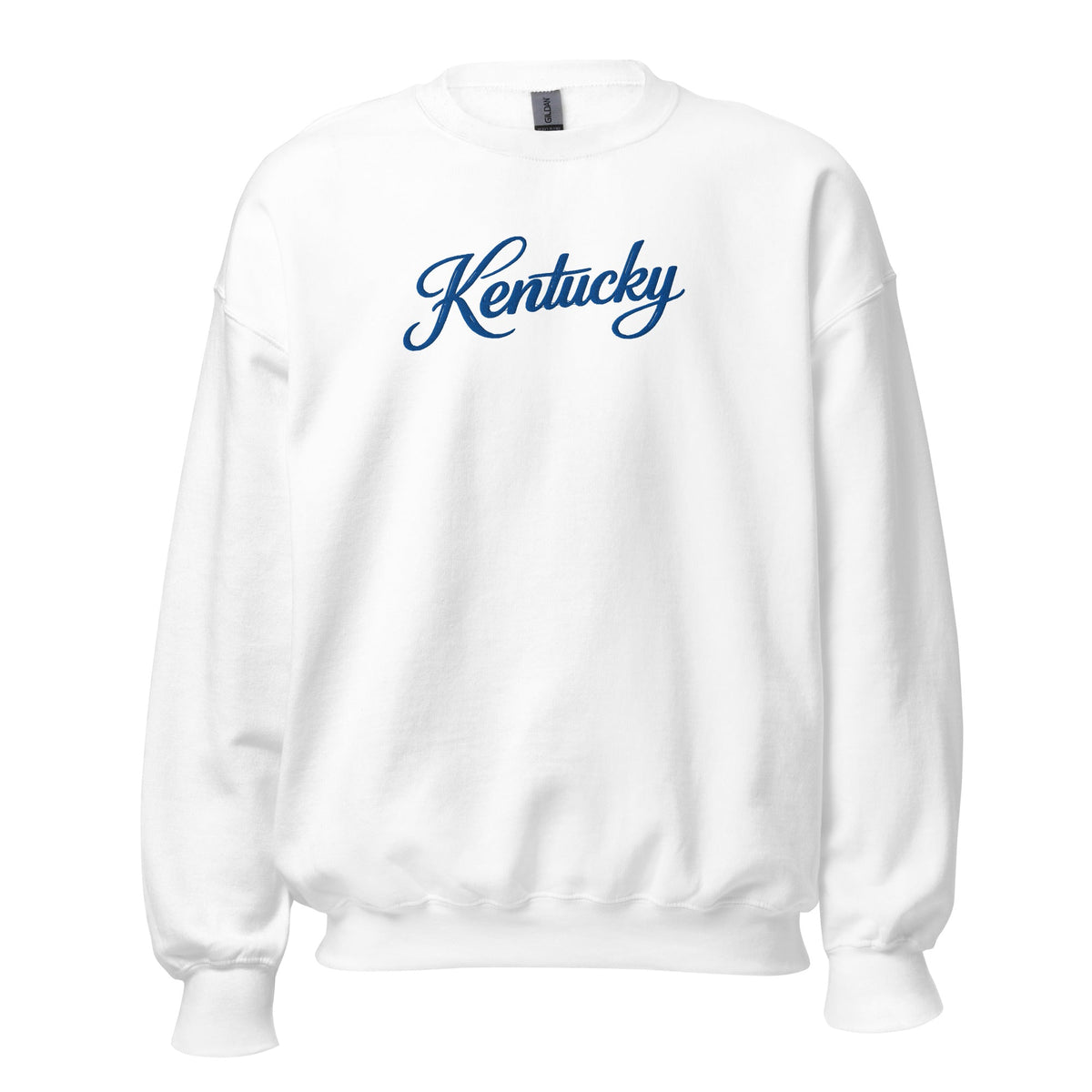 Kentucky Script Embroidered Sweatshirt | Heritage Thin Line Crewneck - Bluegrass Elite Apparel LLC