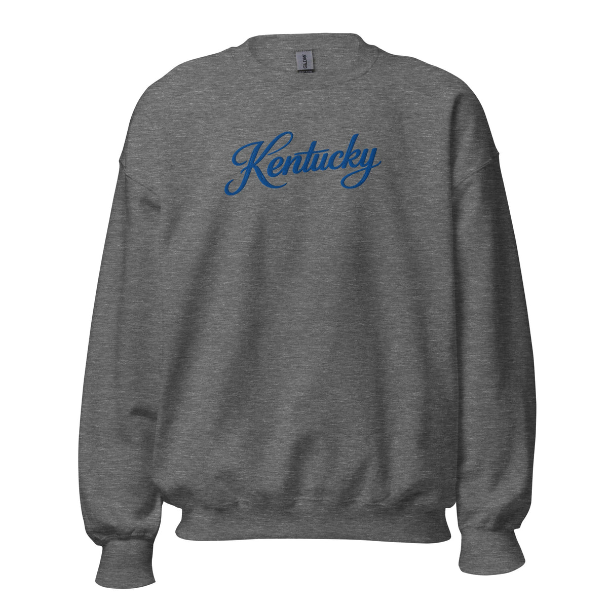 Kentucky Script Embroidered Sweatshirt | Heritage Thin Line Crewneck - Bluegrass Elite Apparel LLC