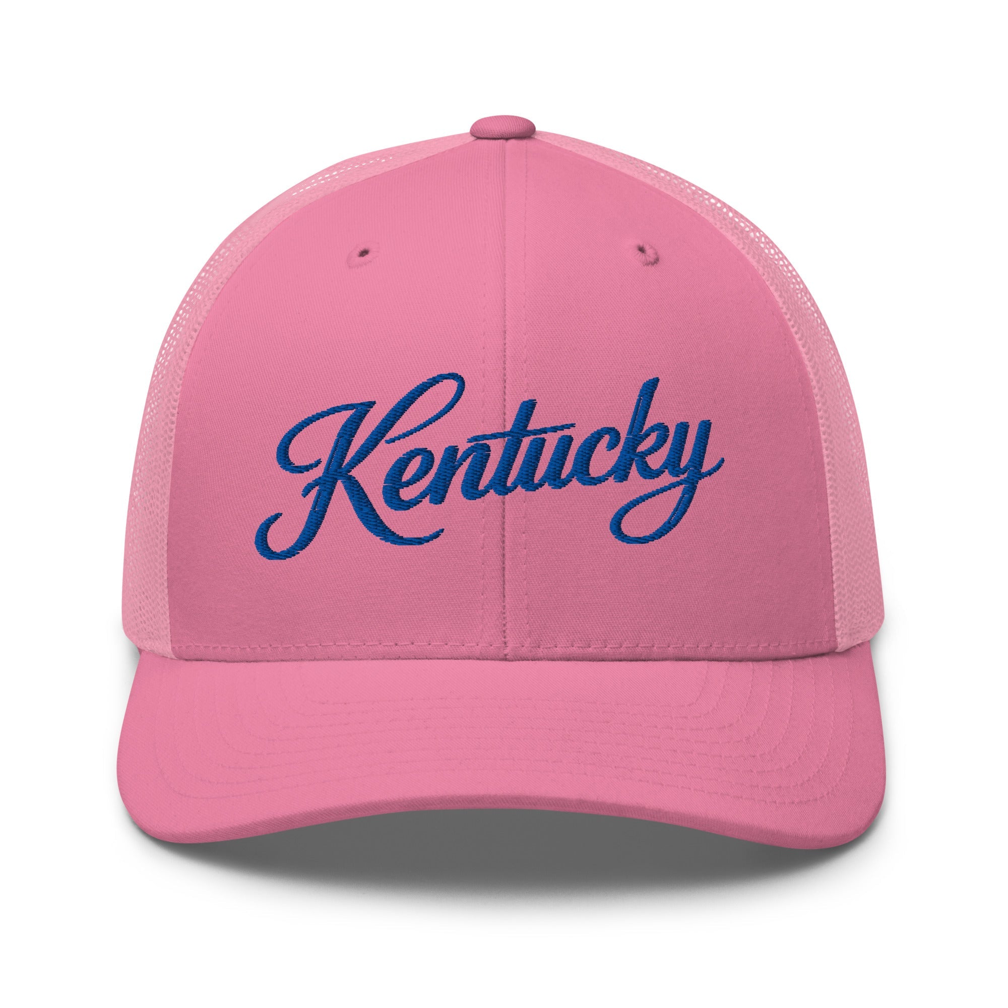 Kentucky Script Heritage Trucker Cap | Thin Line Front Design - Bluegrass Elite Apparel LLC