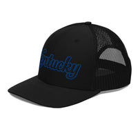 Kentucky Script Heritage Trucker Hat - Bluegrass Elite Apparel LLC