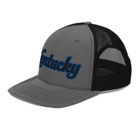 Kentucky Script Heritage Trucker Hat - Bluegrass Elite Apparel LLC