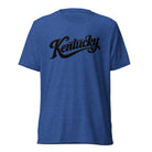 Kentucky Script T-Shirt | Black Text Design | Elite Tri - Blend - Bluegrass Elite Apparel LLC
