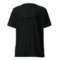 Kentucky Script T-Shirt | Black Text Design | Elite Tri - Blend - Bluegrass Elite Apparel LLC