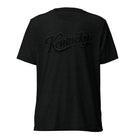 Kentucky Script T-Shirt | Black Text Design | Elite Tri - Blend - Bluegrass Elite Apparel LLC