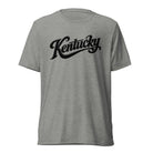Kentucky Script T-Shirt | Black Text Design | Elite Tri - Blend - Bluegrass Elite Apparel LLC