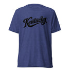 Kentucky Script T-Shirt | Black Text Design | Elite Tri - Blend - Bluegrass Elite Apparel LLC
