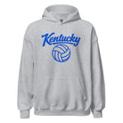 Kentucky Script Volleyball Hoodie | Script & Ball Design | Classic Pullover - Bluegrass Elite Apparel LLC