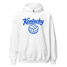 Kentucky Script Volleyball Hoodie | Script & Ball Design | Classic Pullover - Bluegrass Elite Apparel LLC