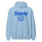 Kentucky Script Volleyball Hoodie | Script & Ball Design | Classic Pullover - Bluegrass Elite Apparel LLC