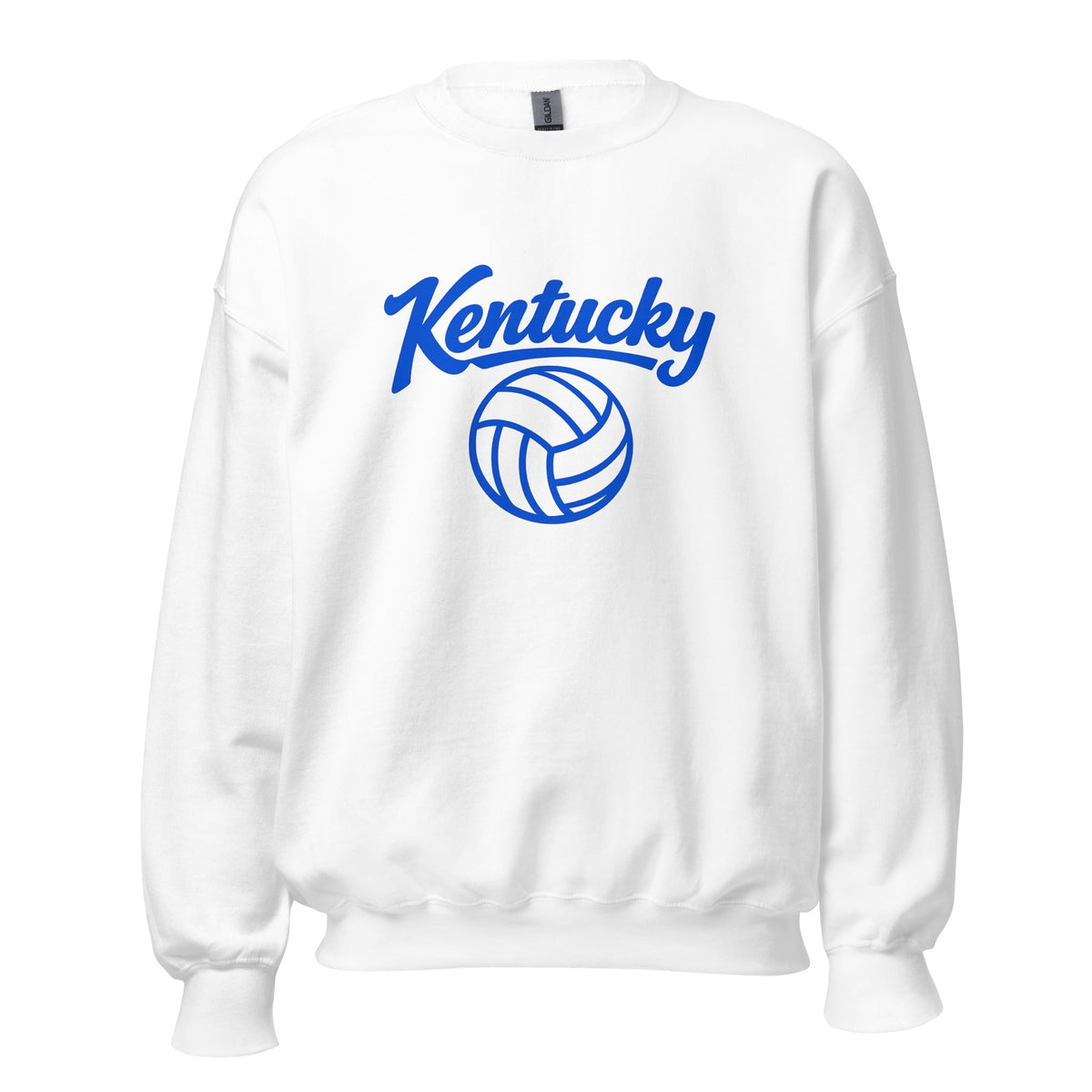 Kentucky Script Volleyball Sweatshirt | Classic Crewneck - Bluegrass Elite Apparel LLC