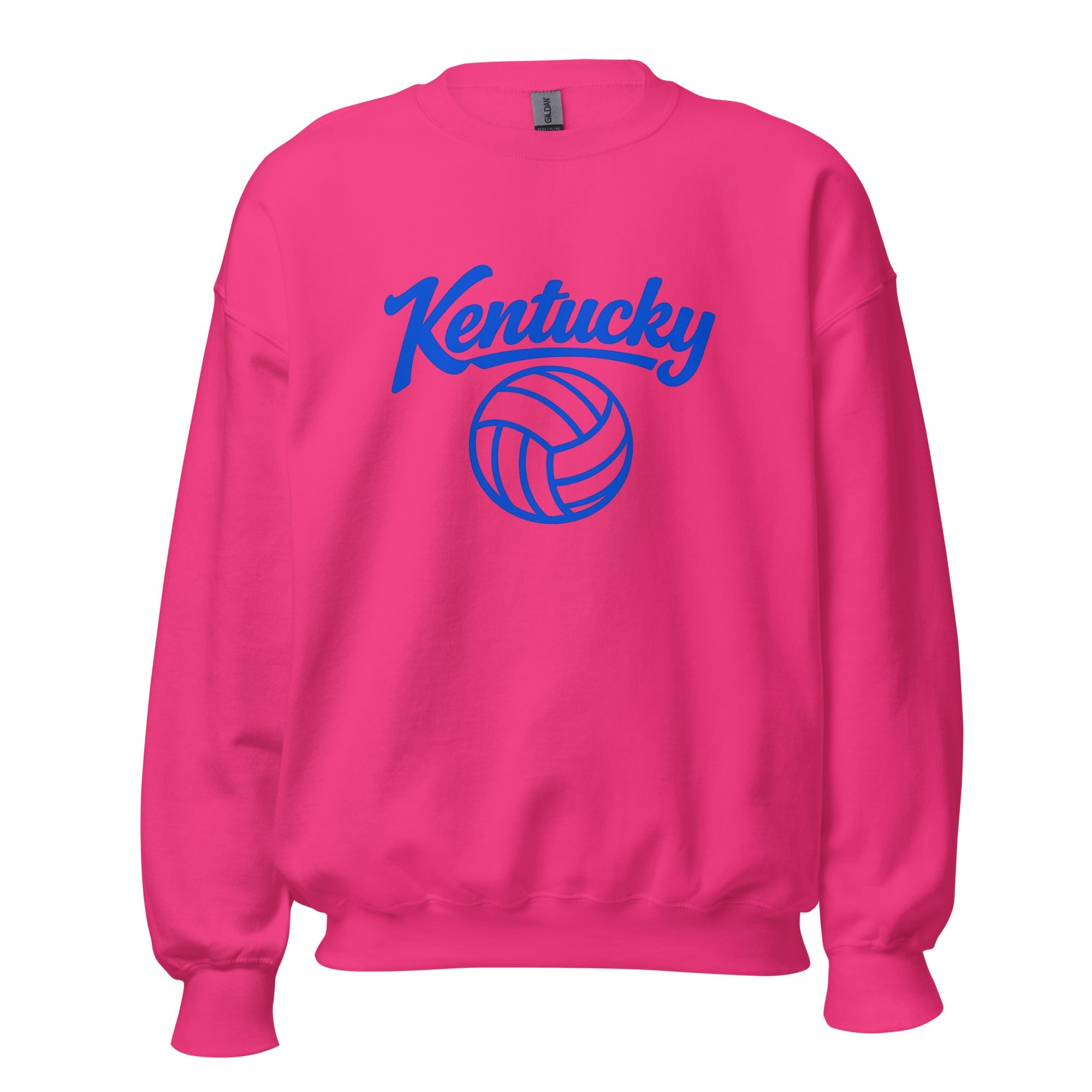 Kentucky Script Volleyball Sweatshirt | Classic Crewneck - Bluegrass Elite Apparel LLC