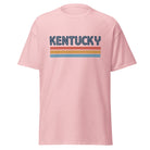Kentucky Shirt | Retro Sunset Stripe Design | Basic Cotton - Bluegrass Elite Apparel LLC