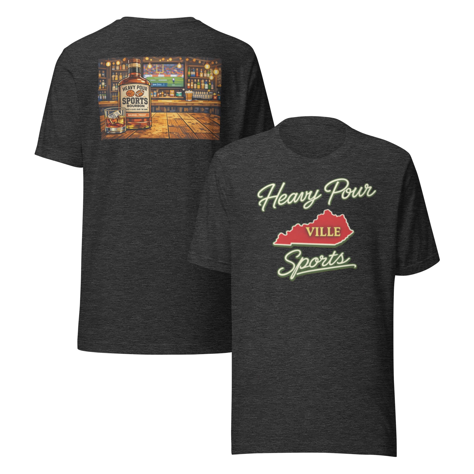Kentucky Sports T-Shirt | Heavy Pour Ville Design | Classic Cotton - Bluegrass Elite Apparel LLC