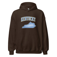 Kentucky State Hoodie | Denim Textured Design | Unisex Cotton Blend - Bluegrass Elite Apparel LLC