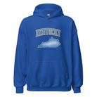 Kentucky State Hoodie | Denim Textured Design | Unisex Cotton Blend - Bluegrass Elite Apparel LLC