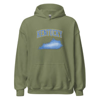 Kentucky State Hoodie | Denim Textured Design | Unisex Cotton Blend - Bluegrass Elite Apparel LLC
