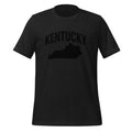 Kentucky State Silhouette T-Shirt | Bold Midnight Cotton Tee | Classic - Bluegrass Elite Apparel LLC