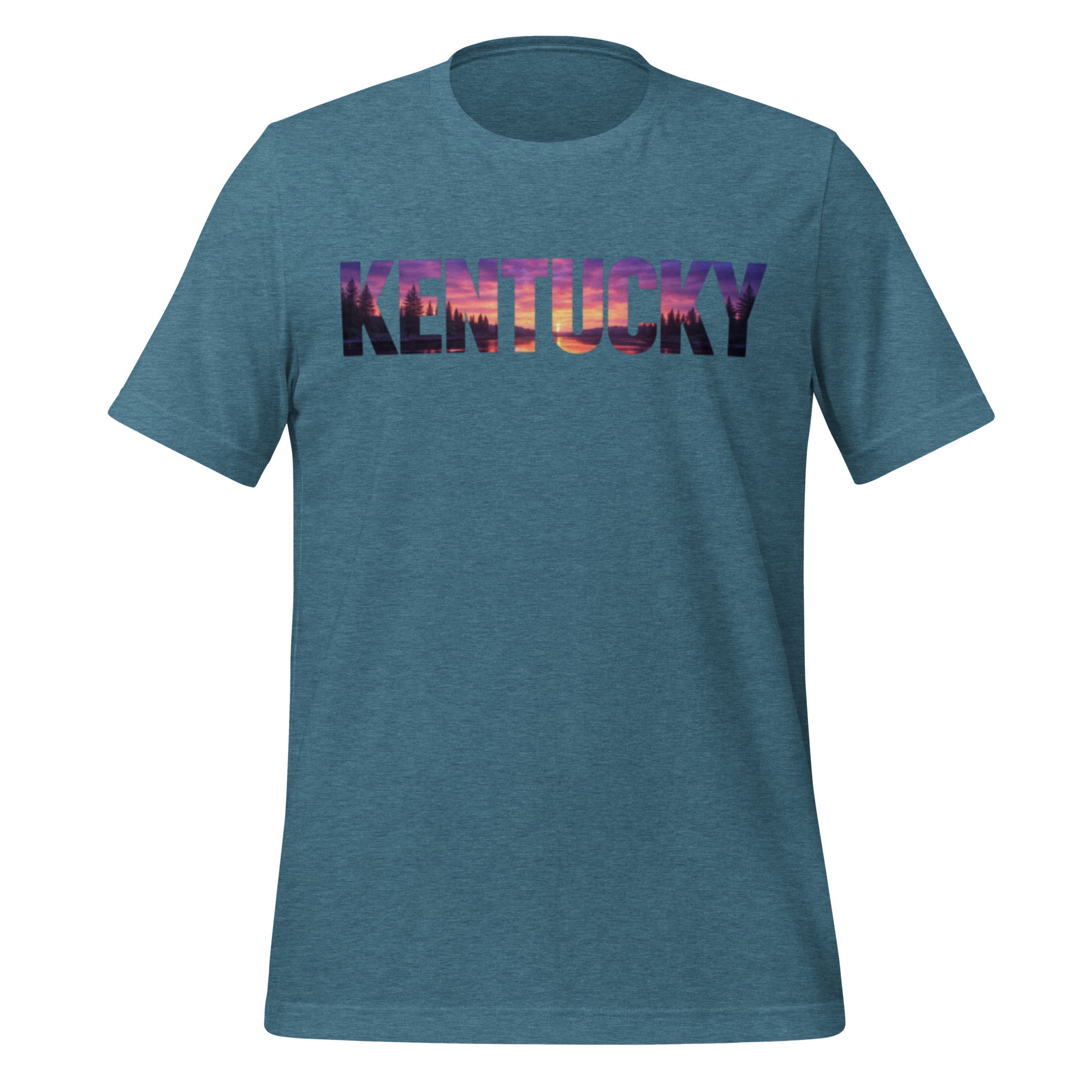 Kentucky Sunset T-Shirt | Silhouette Design | Classic Cotton - Bluegrass Elite Apparel LLC