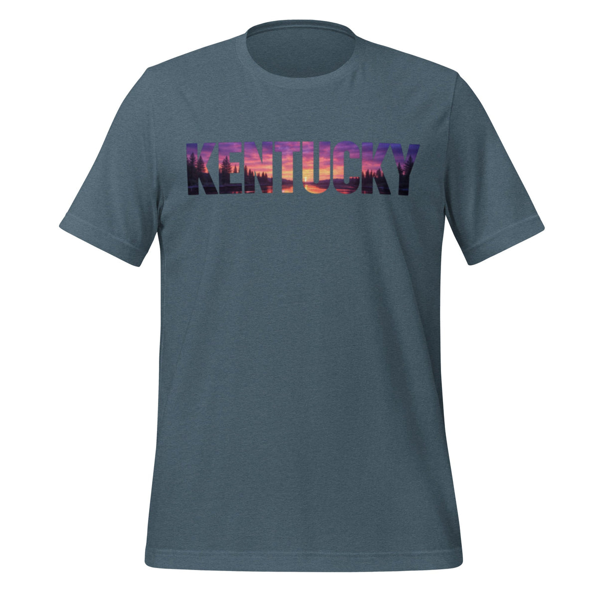 Kentucky Sunset T-Shirt | Silhouette Design | Classic Cotton - Bluegrass Elite Apparel LLC
