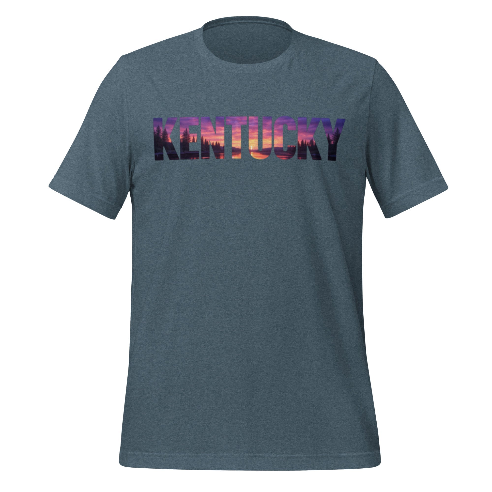 Kentucky Sunset T-Shirt | Silhouette Design | Classic Cotton - Bluegrass Elite Apparel LLC