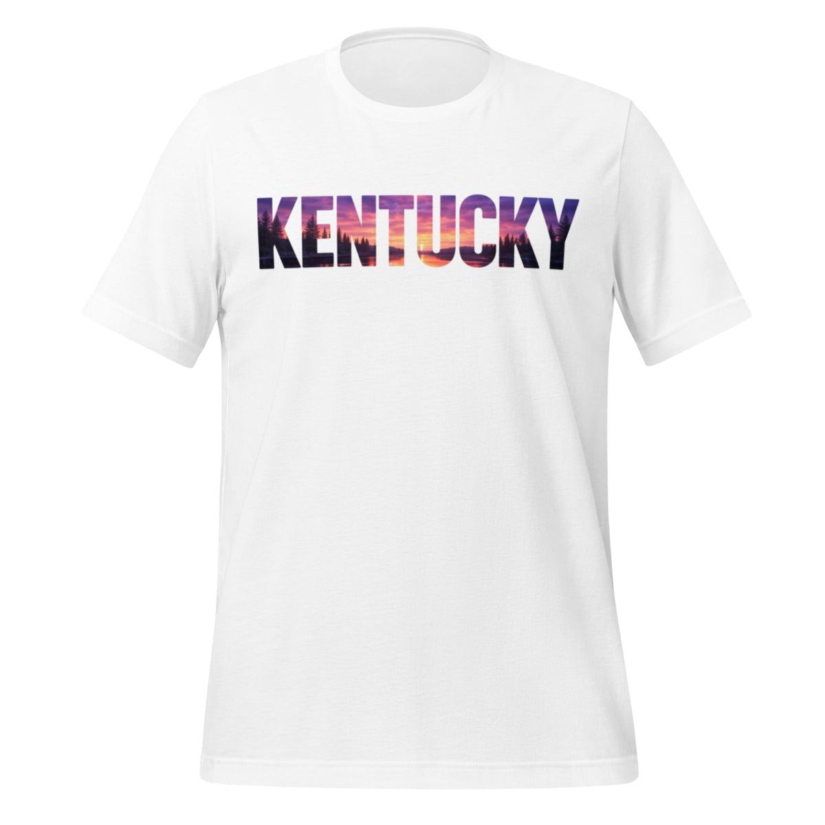 Kentucky Sunset T-Shirt | Silhouette Design | Classic Cotton - Bluegrass Elite Apparel LLC
