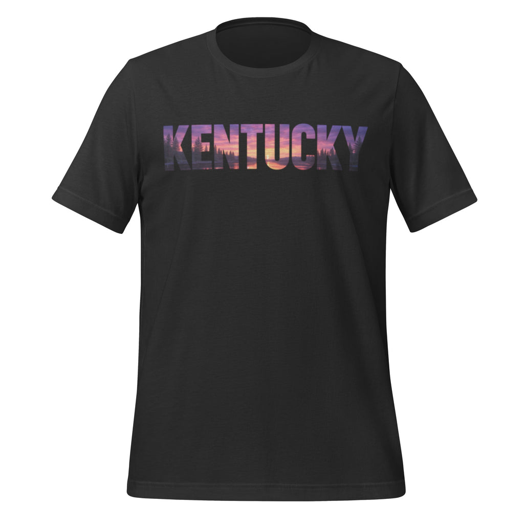 Kentucky Sunset T-Shirt | Silhouette Design | Classic Cotton - Bluegrass Elite Apparel LLC